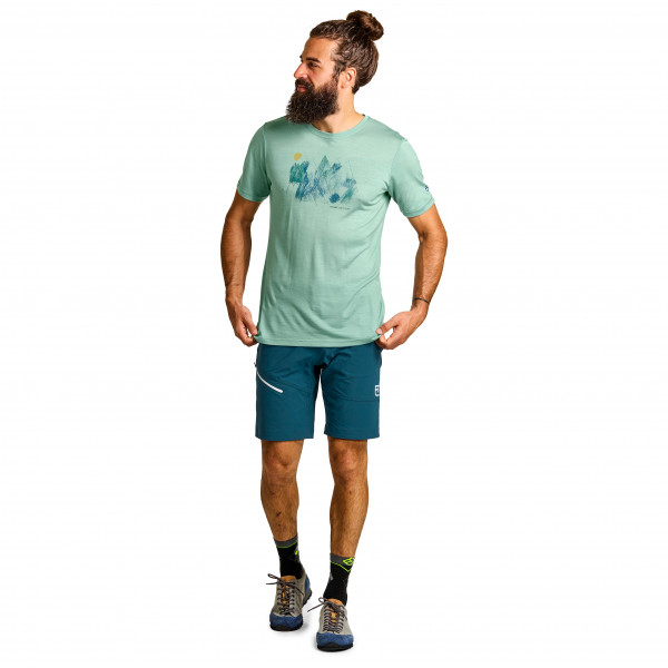 Ortovox - 140 Cool Mountain Playground T-Shirt - Merinoshirt
