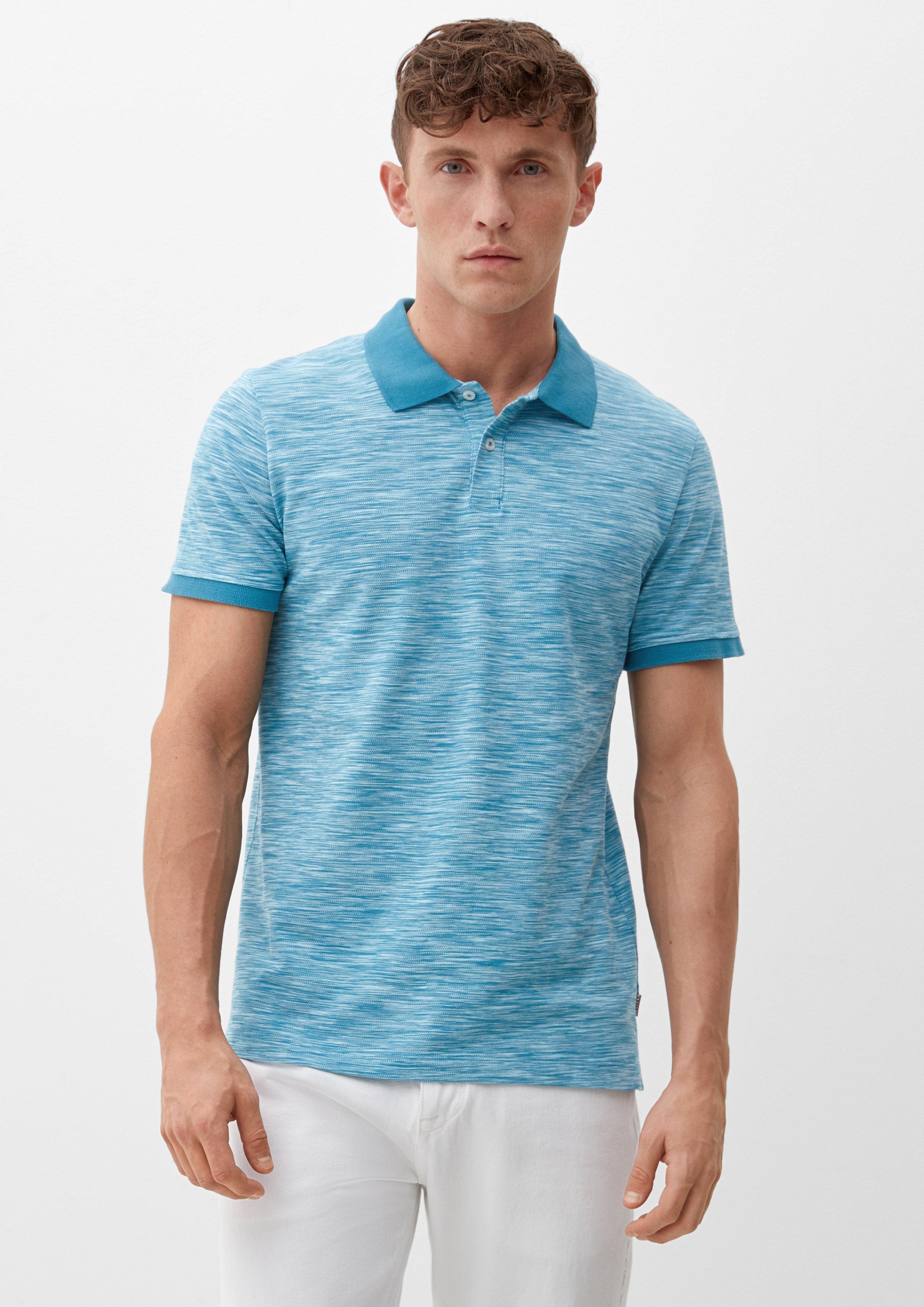Meliertes Poloshirt  2129858-61W1