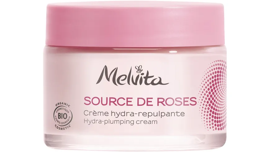Melvita Creme Gesicht Source de Roses 50 ml