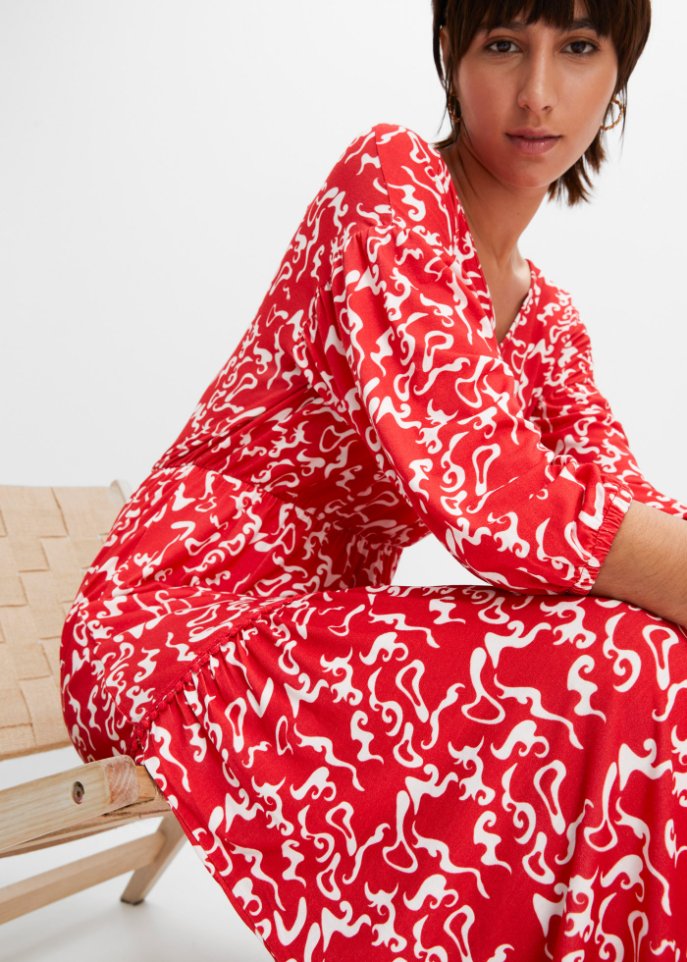 Maxikleid mit Cut-Out