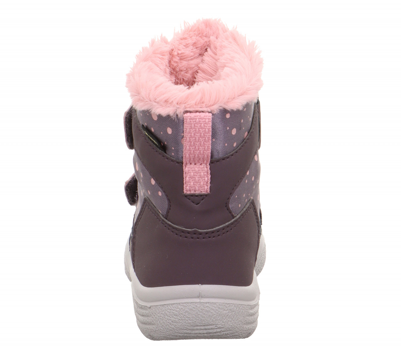 CRYSTAL - Lila/Rosa Boots mit Klettverschluss