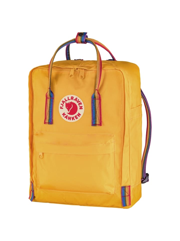 FJÄLLRÄVEN Rucksack Kanken Rainbow in gelb günstig kaufen onesize