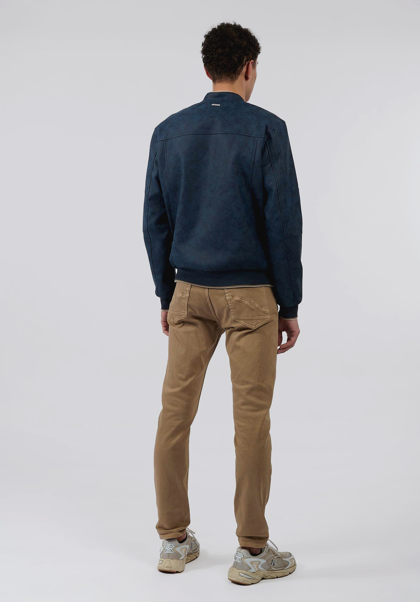 MAHO   Blouson bleu homme