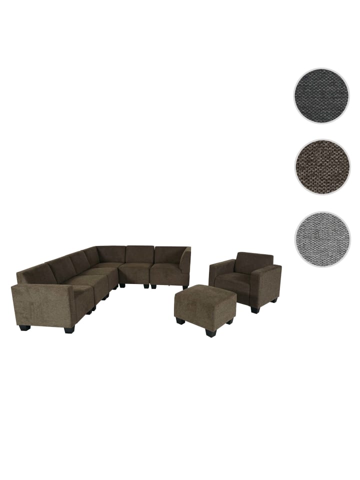 MCW Modular Sofa-System 6-1-1 Moncalieri, Braun günstig kaufen onesize