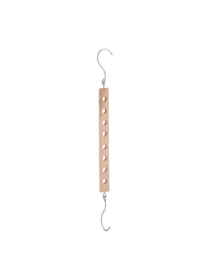 relaxdays 5 x Raumsparbügel in Natur/ Silber günstig kaufen onesize