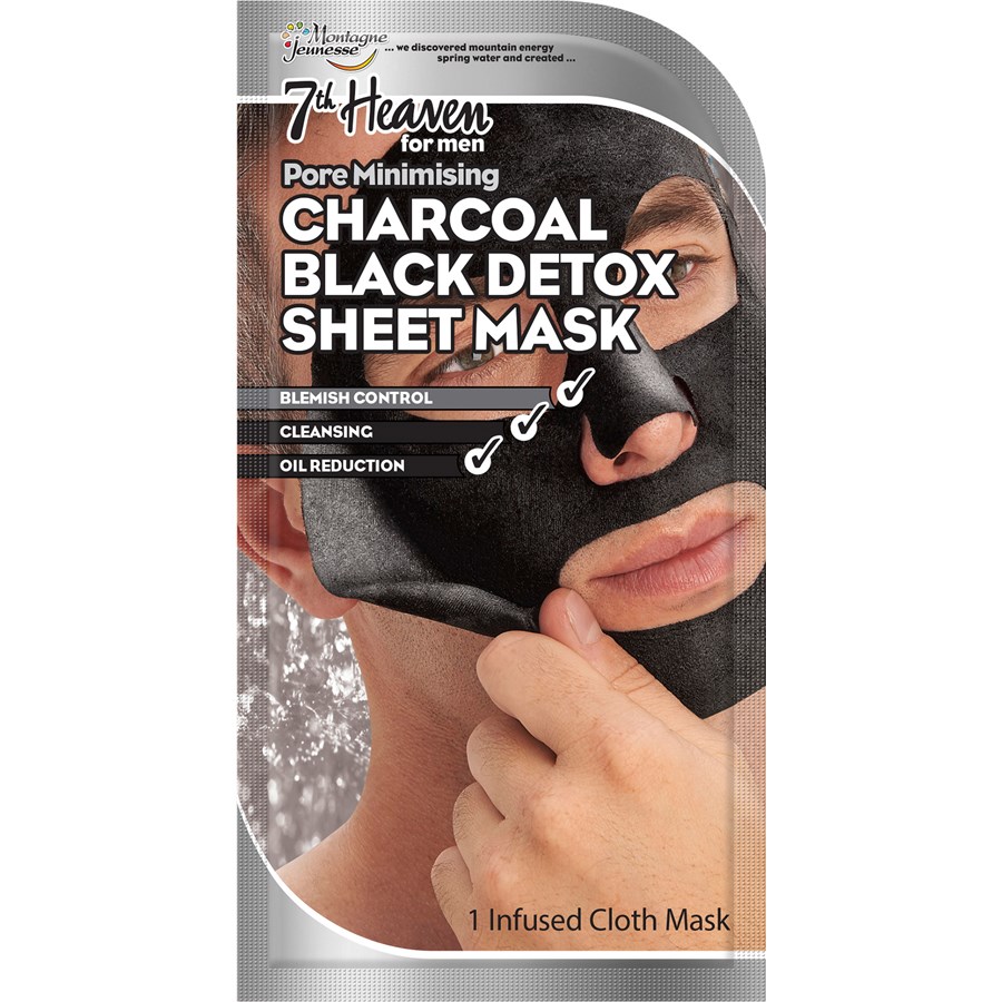 Charcoal Black Detox Sheet Mask