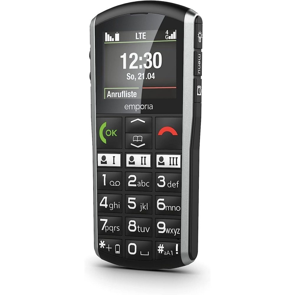 Emporia Simplicity 4G - Handy - schwarz Seniorenhandy (2 Zoll)