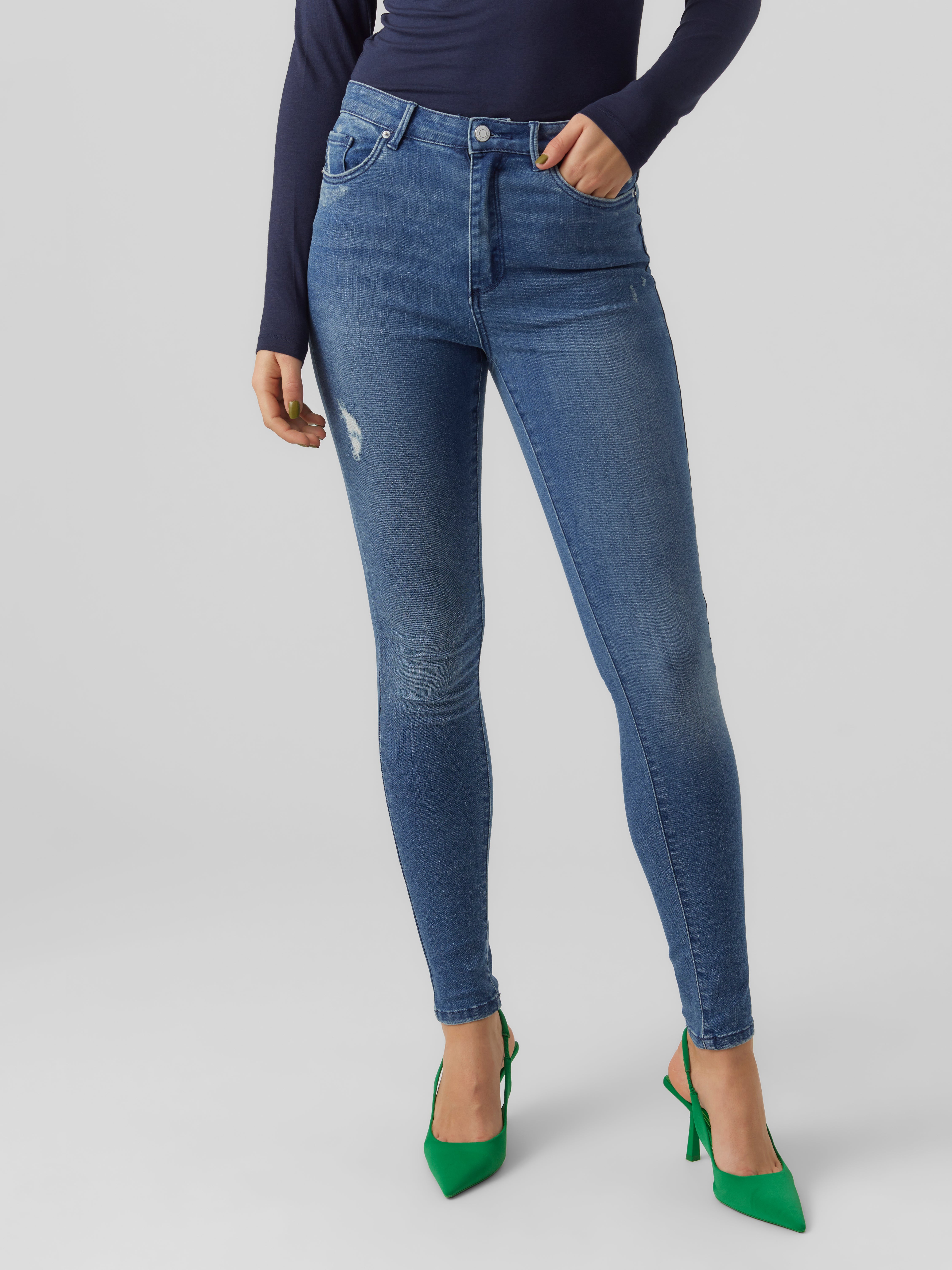 VMSOPHIA Super High Rise Skinny Fit Jeans