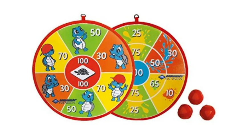 Schildkröt-Funsports - SOFT DART SET inklusive 2x3 Klett-Bälle