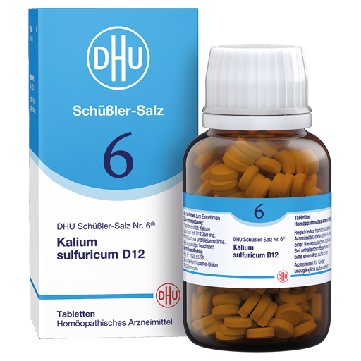 BIOCHEMIE DHU 6 Kalium sulfuricum D 12 Tabletten  420 St  Tabletten