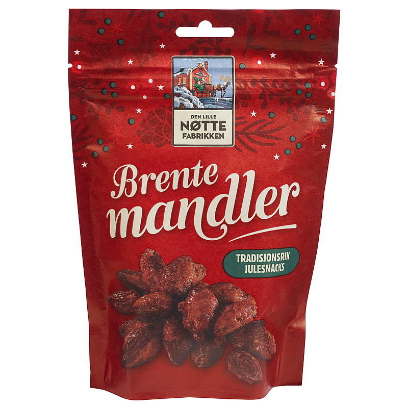 Brynild Brente mandler 160 g