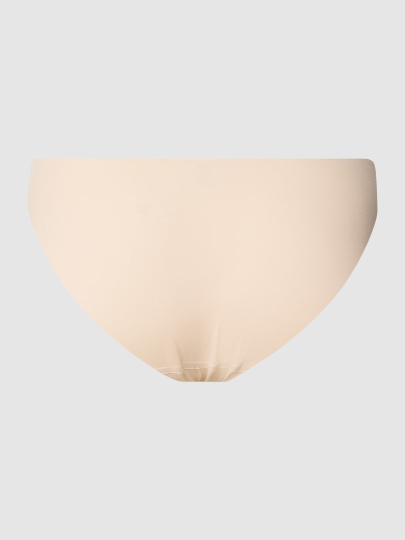 Slip mit Label-Detail in beige