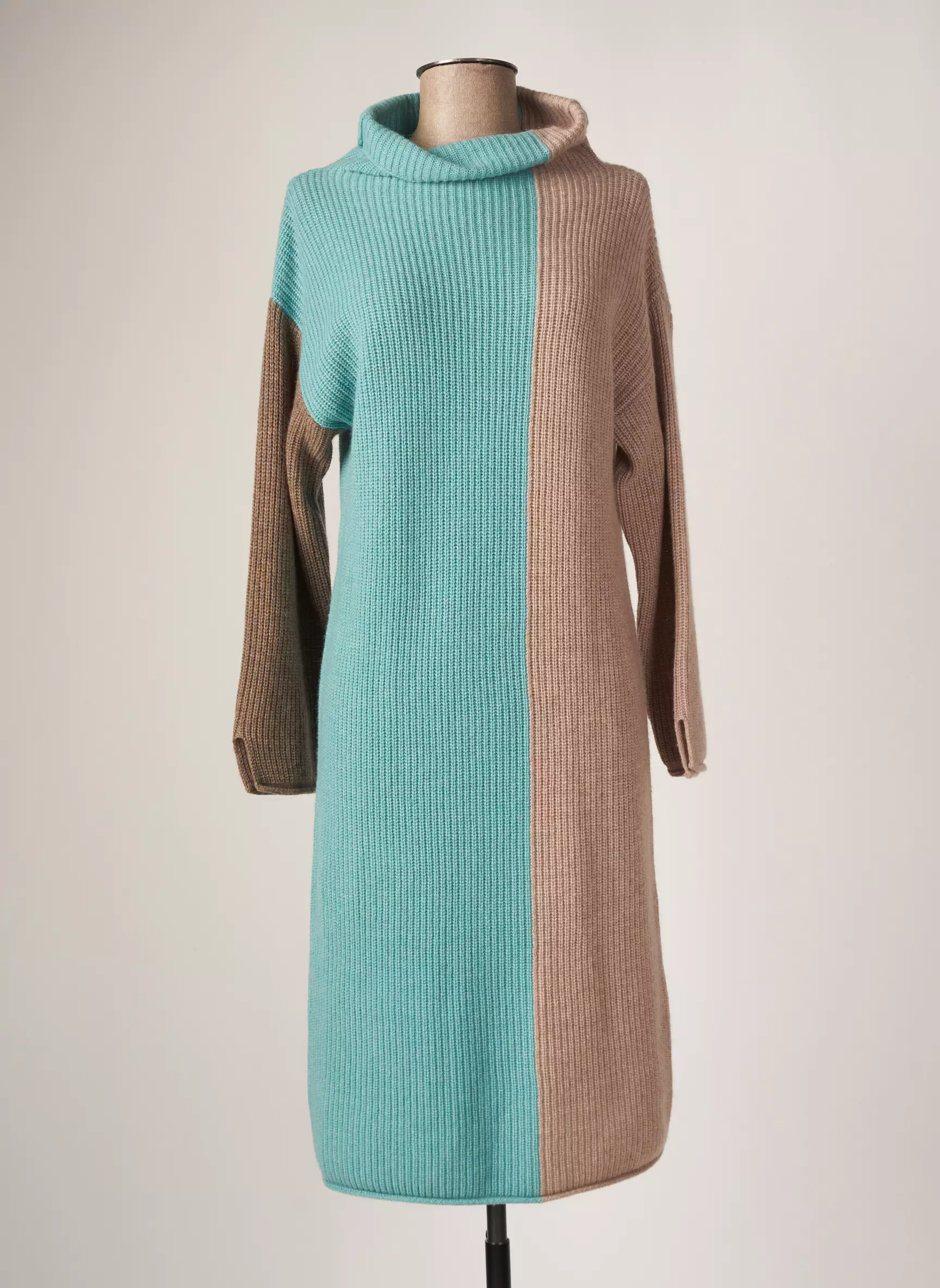 Devernois Robes Mi Longues Femme couleur bleu