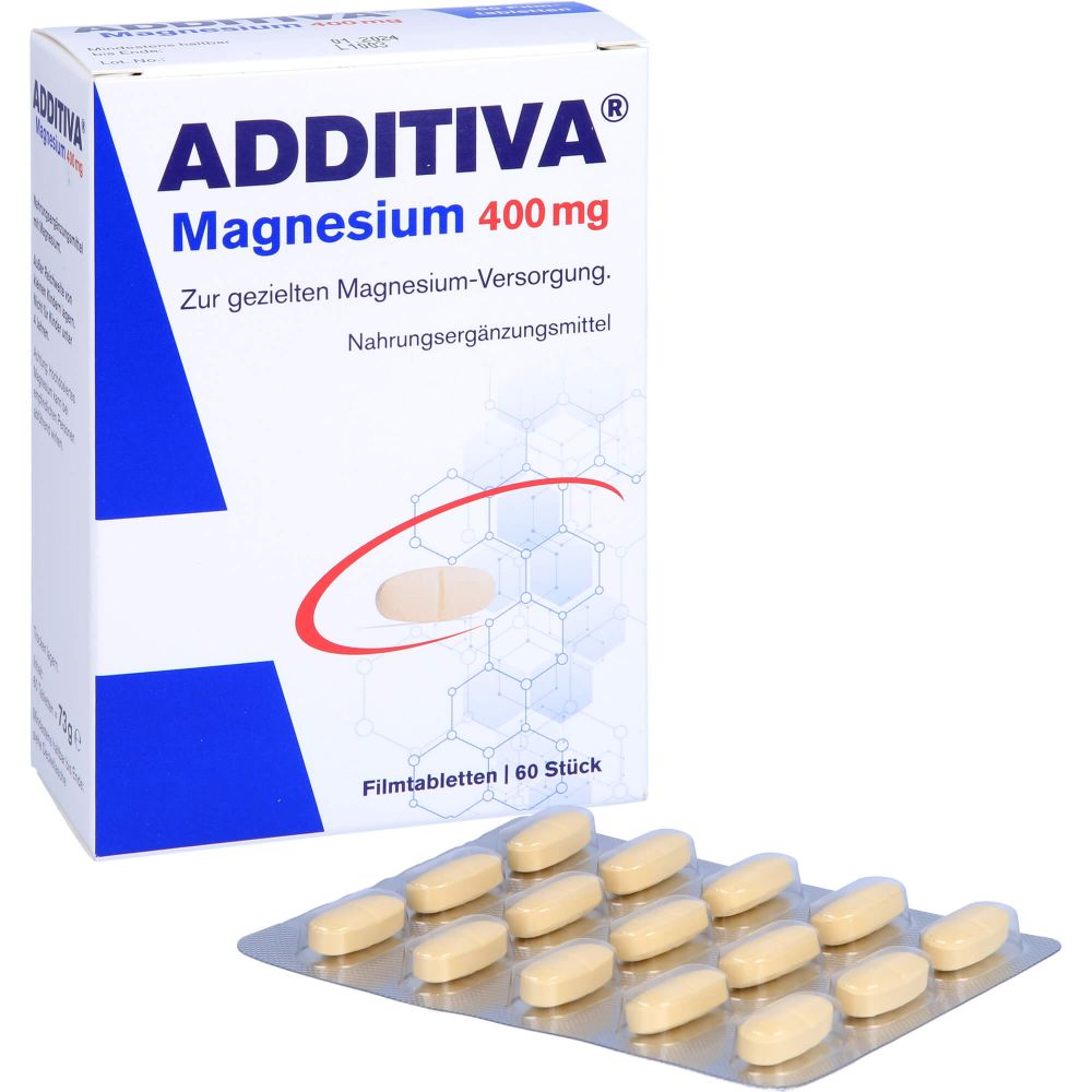 ADDITIVA Magnesium 400 mg Filmtabletten