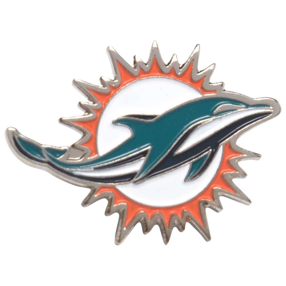 Miami Dolphins NFL Metall Wappen Pin Anstecker BDNFLCRSMD