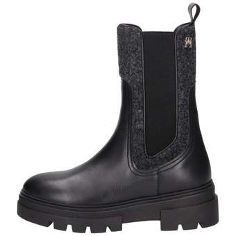 Tommy Hilfiger Chelsea Boots in schwarz