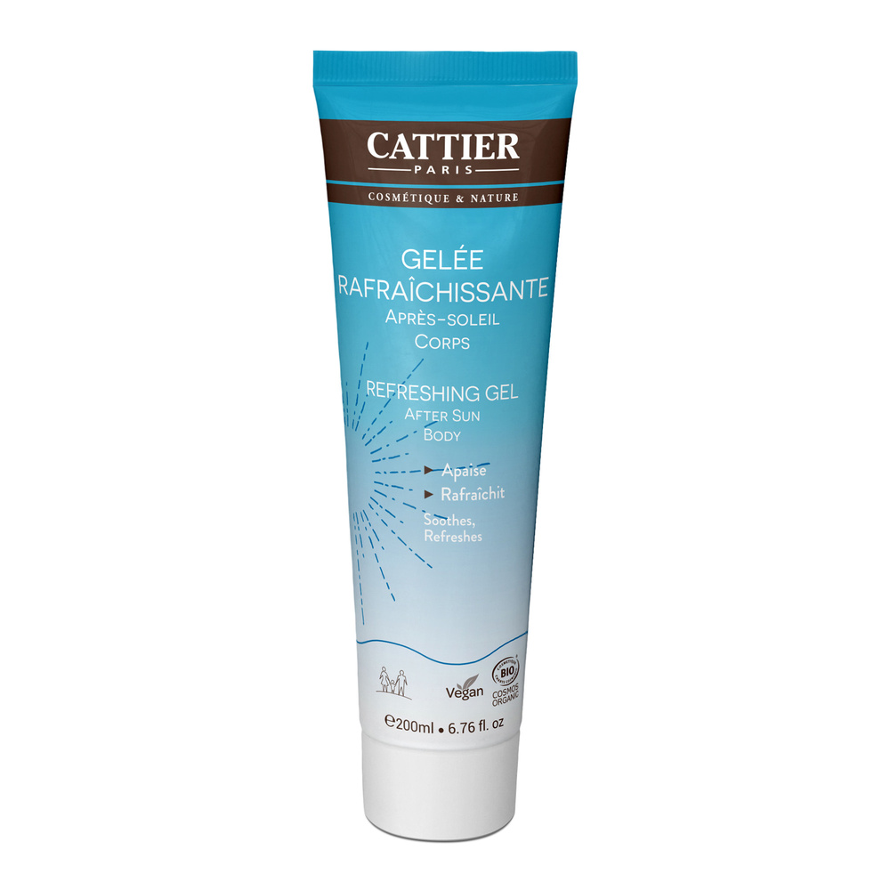 cattier Gelée rafraichissante - après soleil - 2 00ml Soins solaires