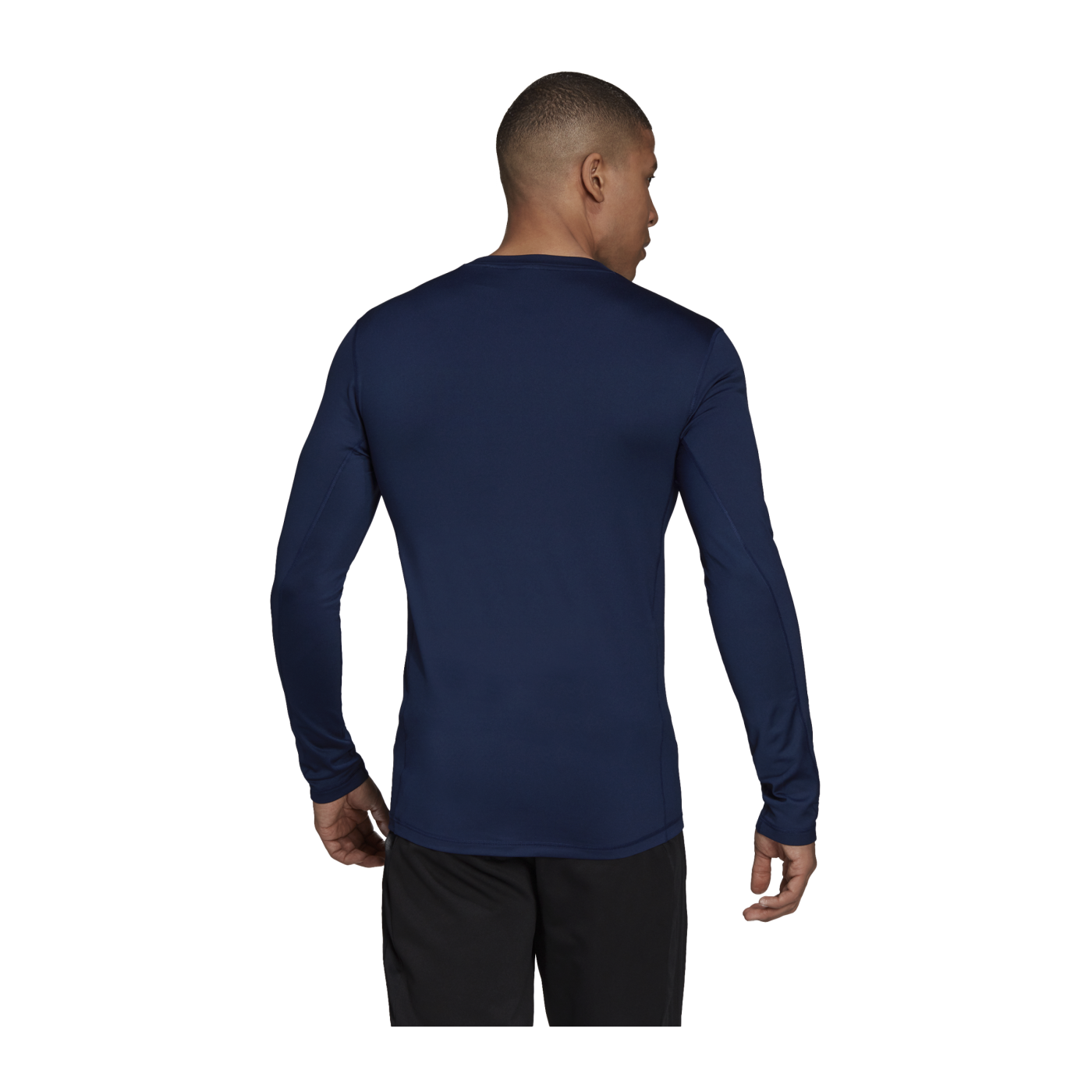 adidas TechFit Warm Longsleeve Dunkelblau