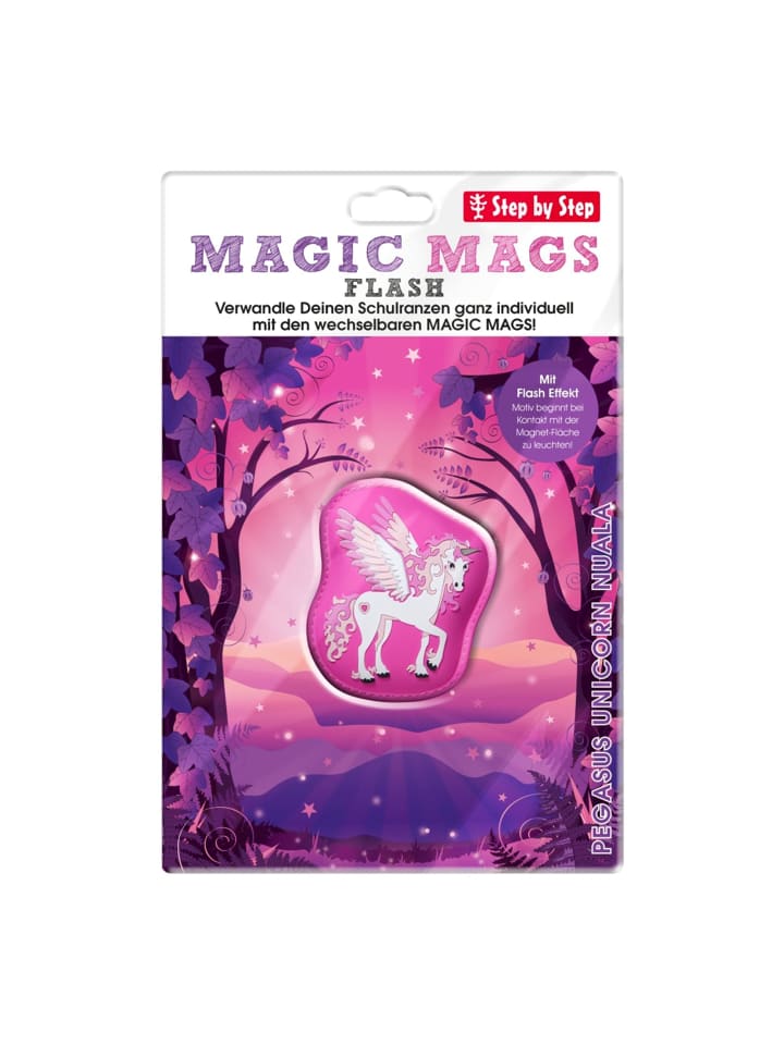 Step by Step Ranzen-Zubehör-Set MAGIC MAGS in Pegasus Unicorn Nuala günstig kaufen onesize