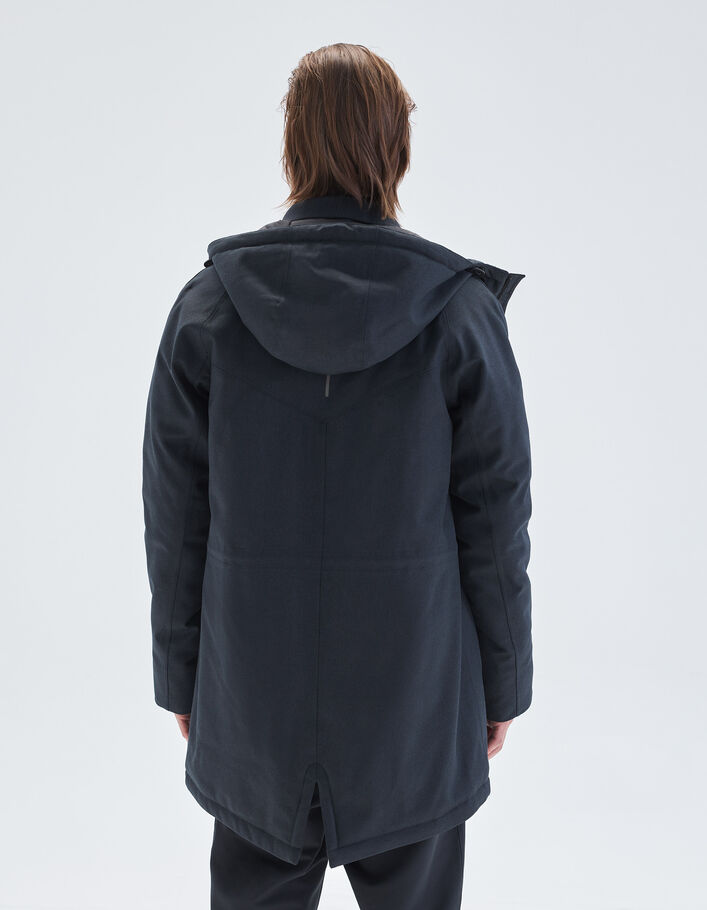 Parka marine WATERPROOF détails Reflective Homme