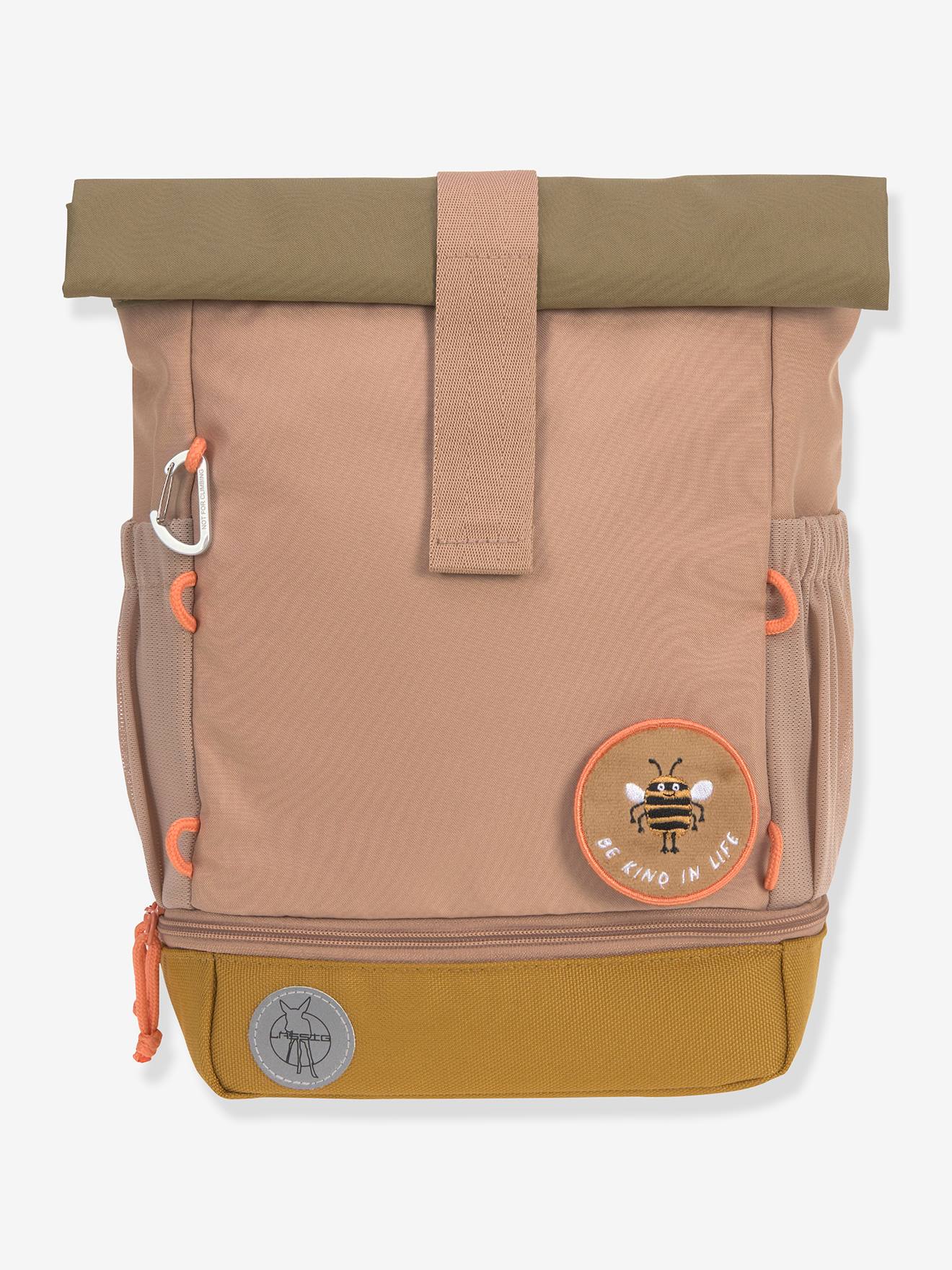 Mini sac à dos LÄSSIG Rolltop Nature noisette