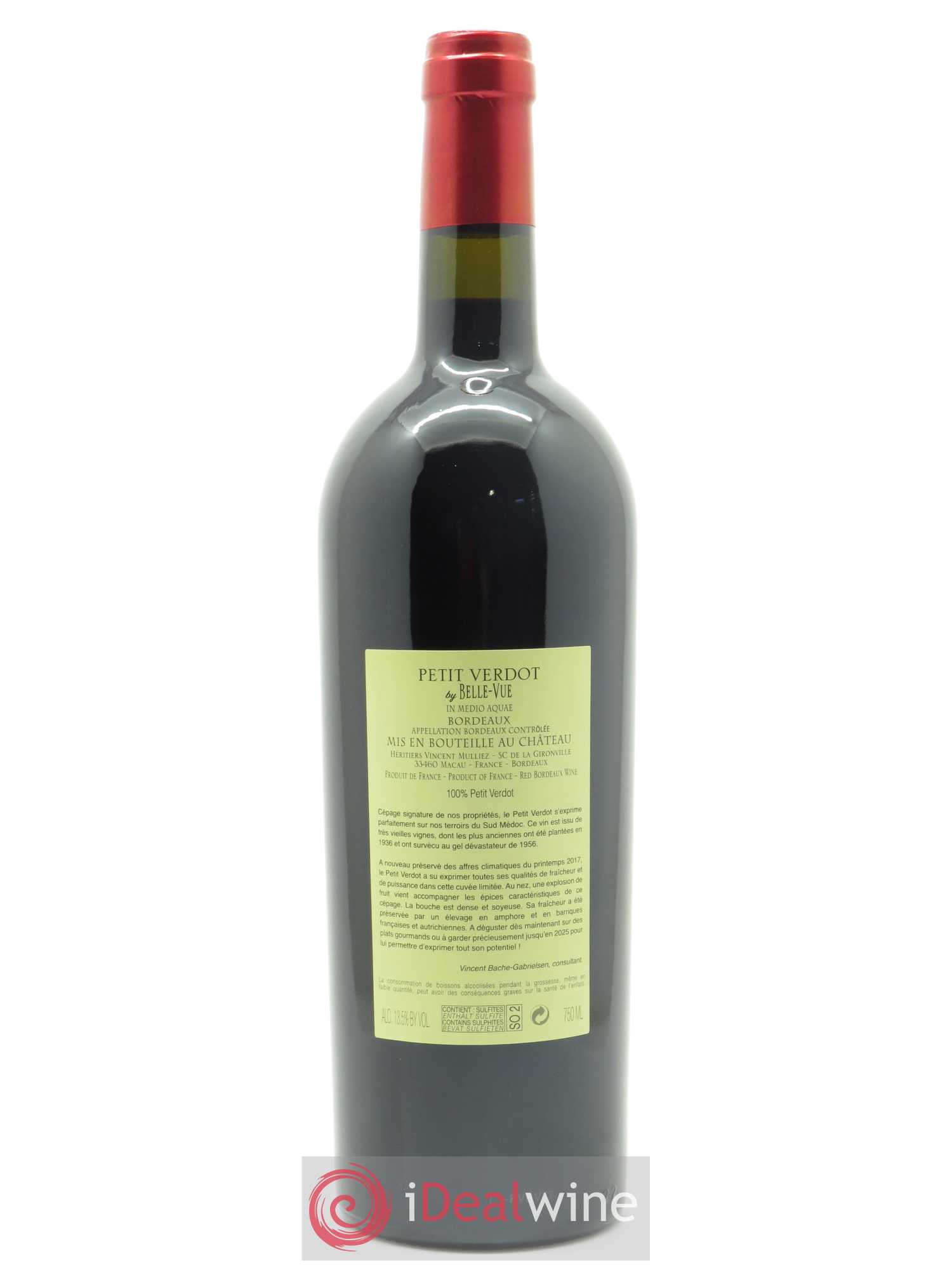 Petit Verdot by Belle-Vue  2017 - Lot de 1 Bouteille