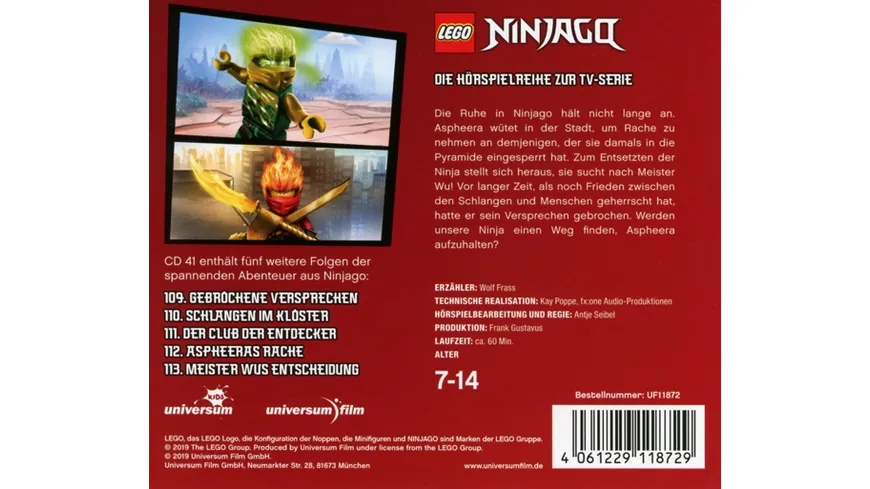 LEGO Ninjago (CD 41)