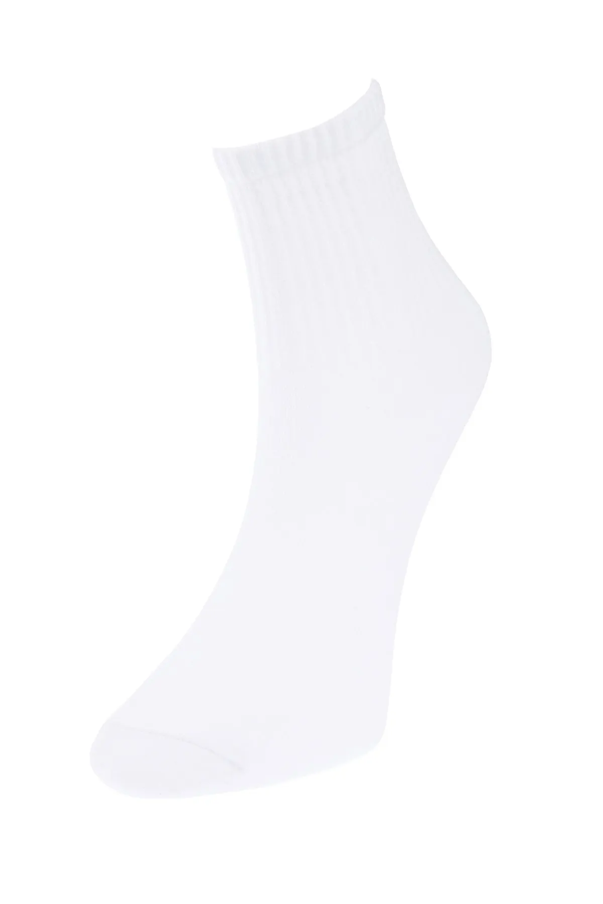 Trendyol Collection  Schwarz-weiße Stricksocken aus Baumwolle im 6er-Pack THMAW24CO00022