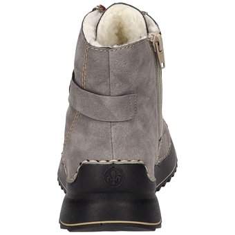 Rieker Schnürstiefelette in grau