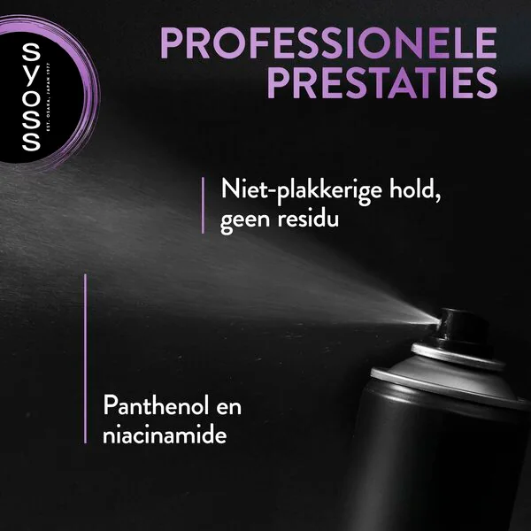 Syoss Hold 3 Fullness hajlakk 300ml