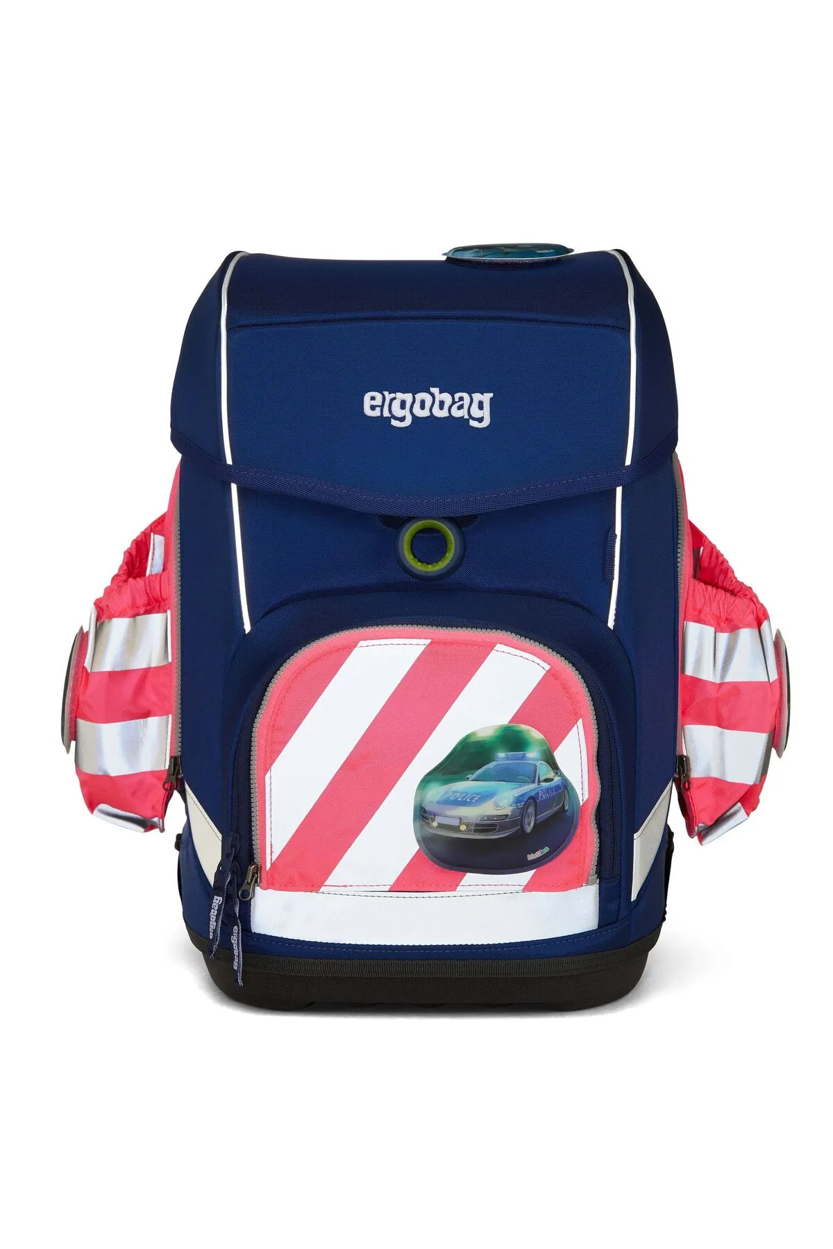 Ergobag  Zubehör Fluo Seitentaschen Sicherheitsset 3tlg. mit Reflektorstreifen