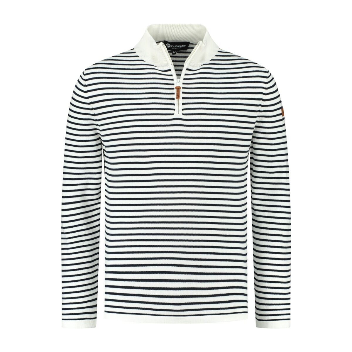 Travelin' Nacka White Herren Pullover