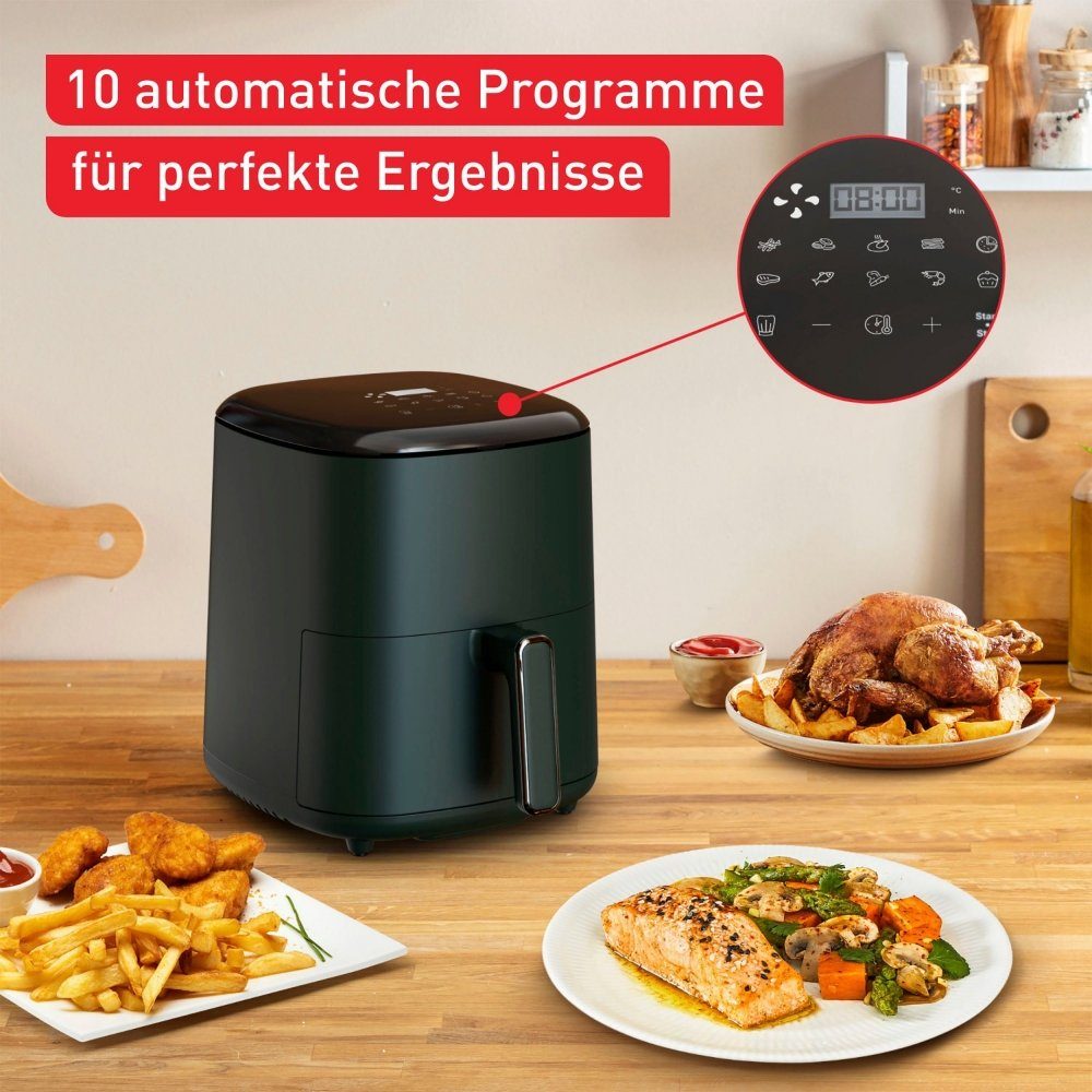 Tefal Heißluftfritteuse EY2453 Easy Fry Max - Heißluftfritteuse - forest green, 1500 W