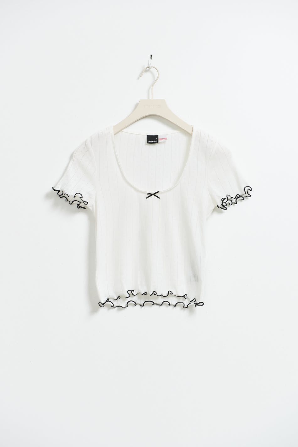 Pointelle pyjamas tee