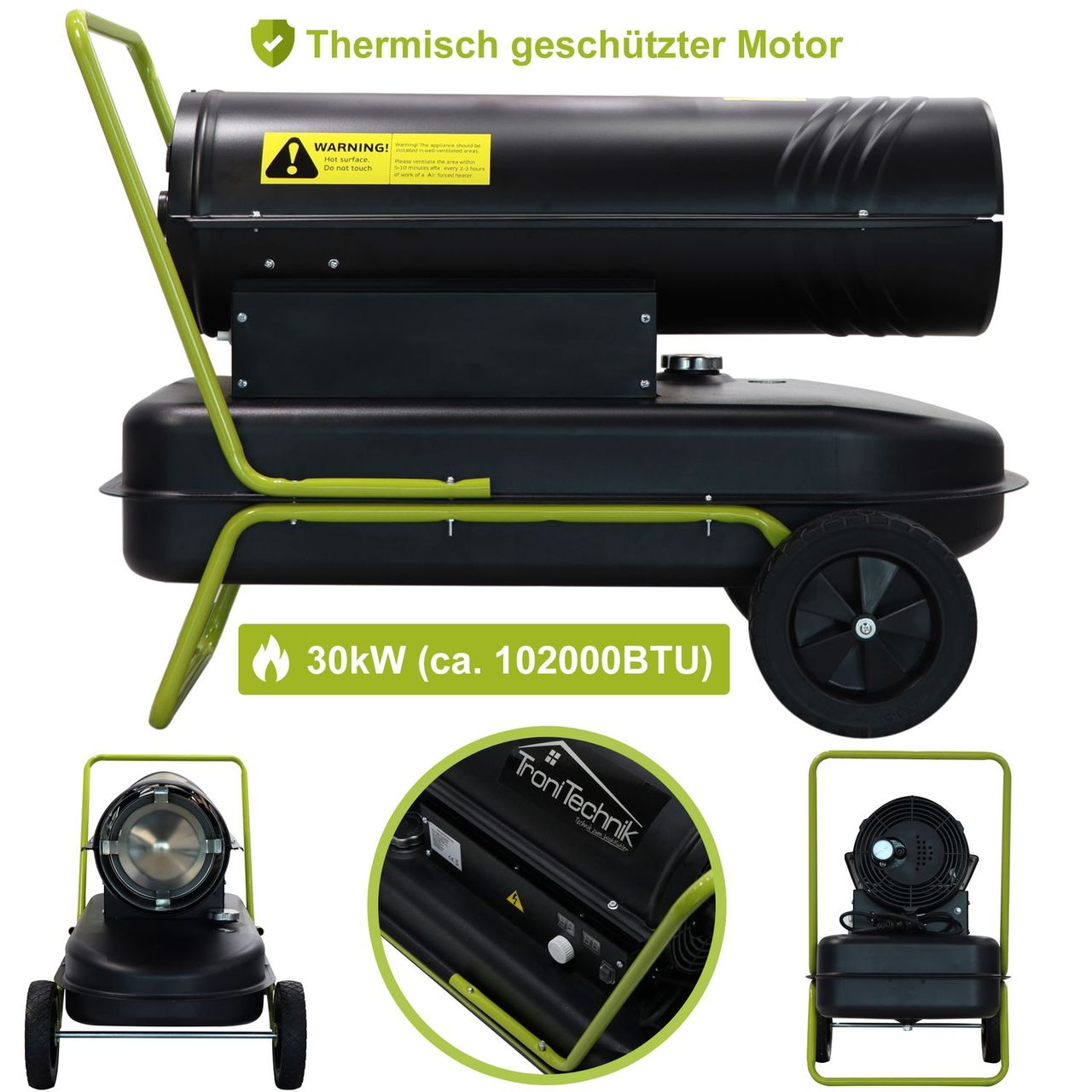 TroniTechnik Heizkanone Dieselkanone TT-HK-243