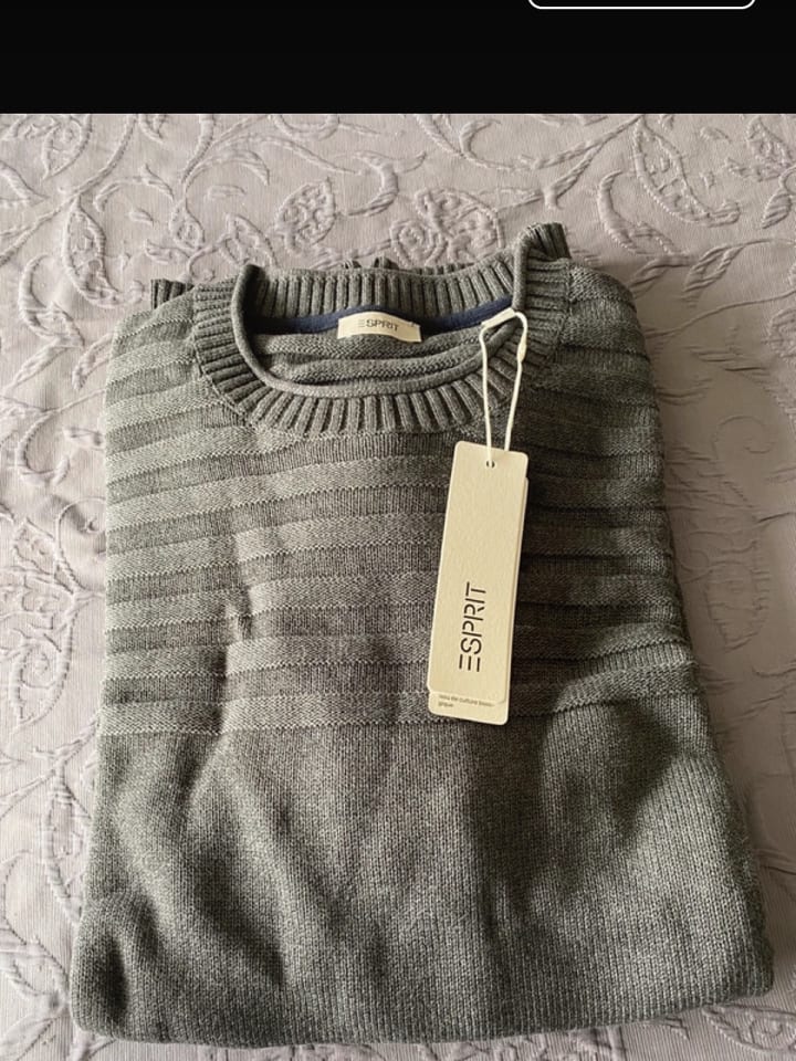 ESPRIT Pullover in Anthrazit günstig kaufen XXL