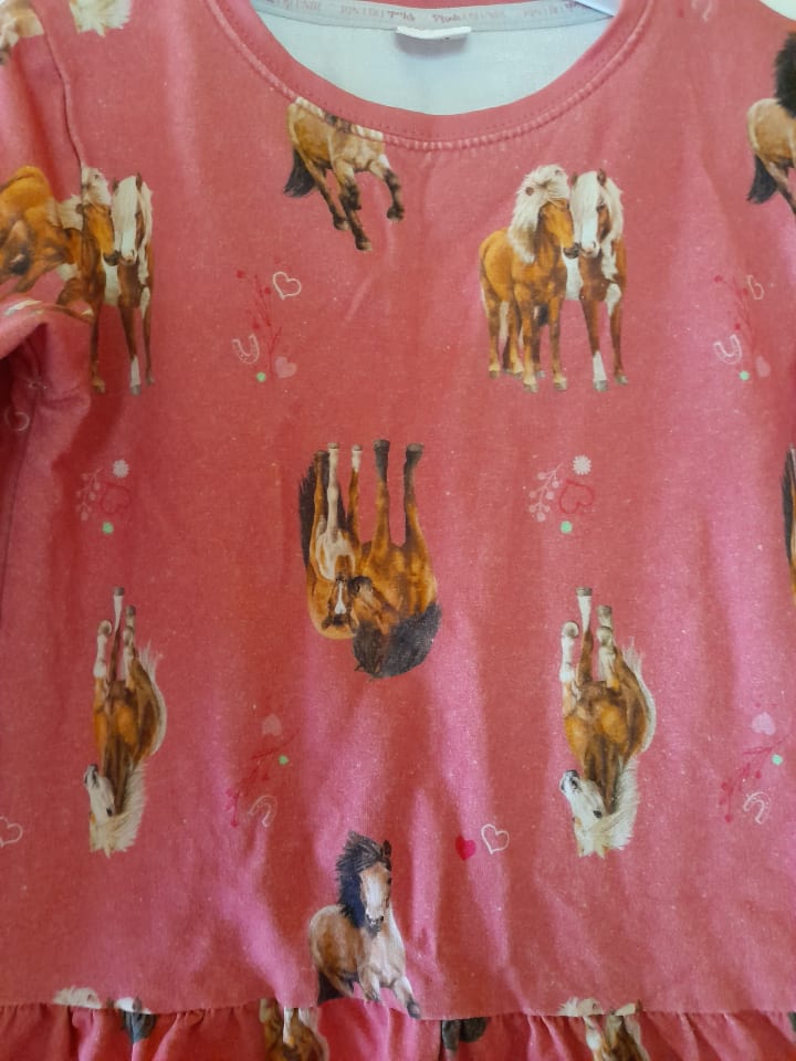 Salt and Pepper Kleid in Pink/ Bunt günstig kaufen 122/128