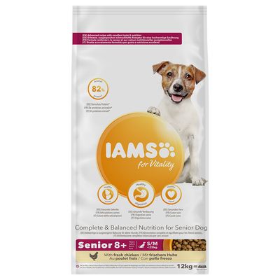 IAMS for Vitality Dog Senior & Mature Small Medium Huhn