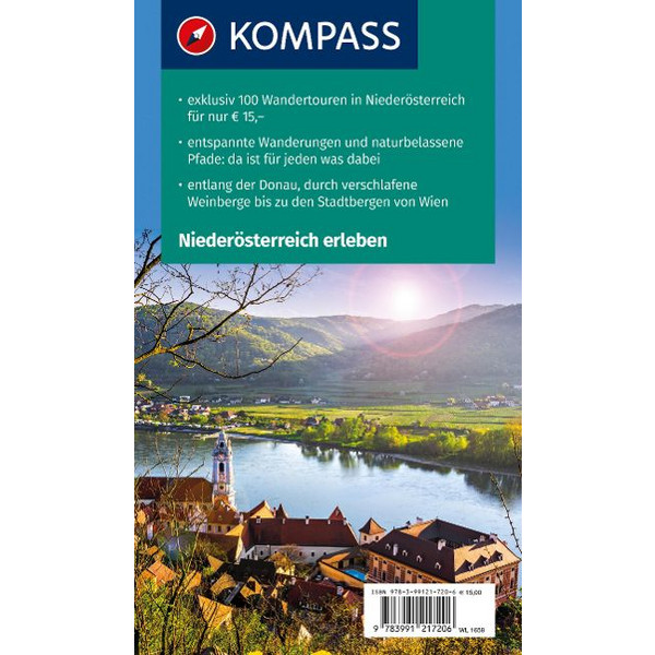 KOMPASS WANDERLUST NIEDERÖSTERREICH - Wanderführer