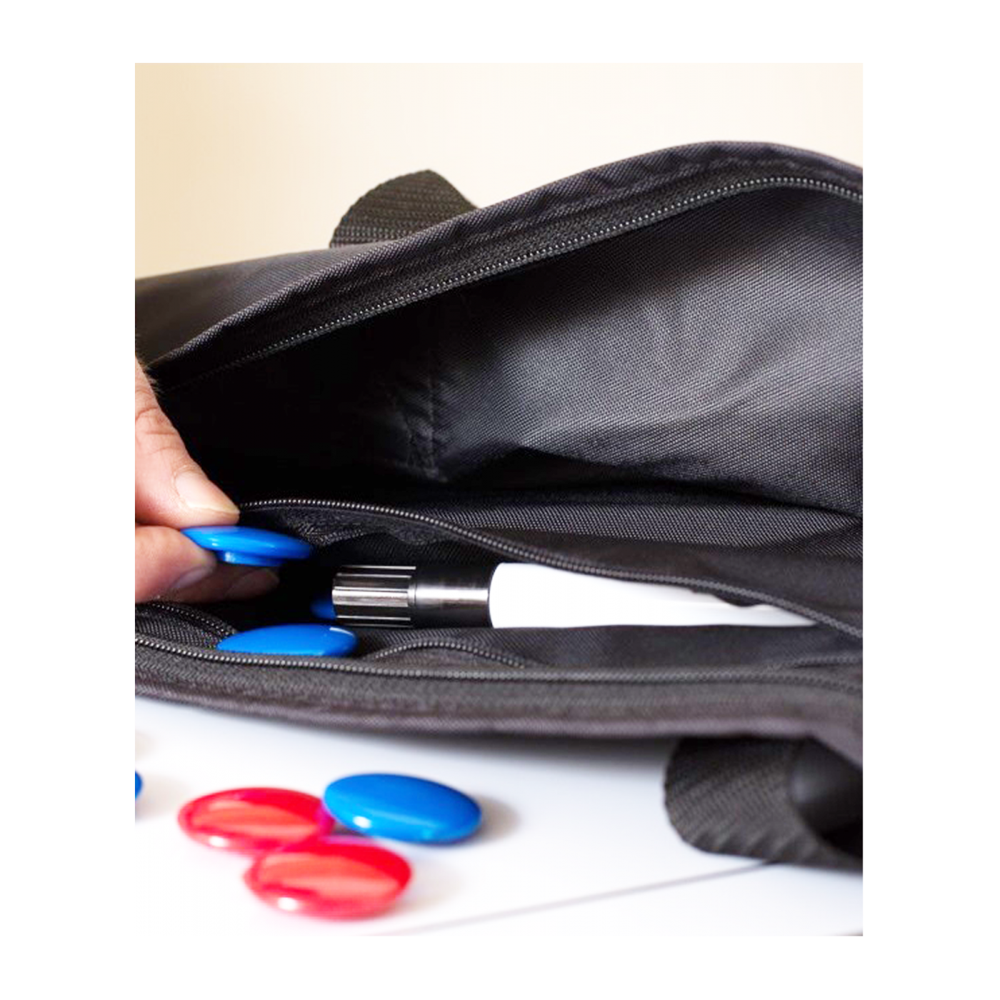 Cawila Taktiktafel Fussball inkl. Tasche| Size: 45 x 60cm Weiss