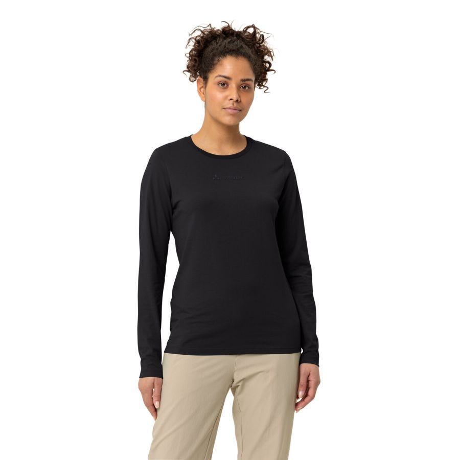 Logo Langarmshirt Damen