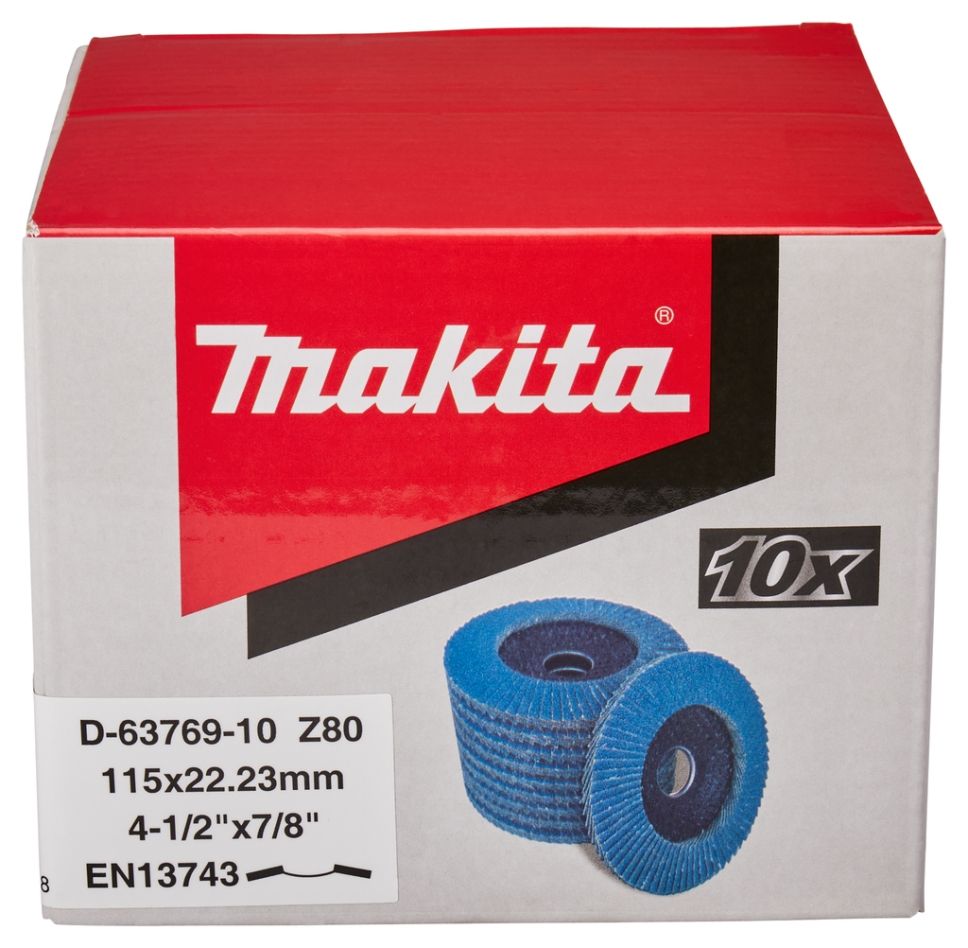 Makita Zubehör D-63769-10 Fächerscheibe 115 mm Z80