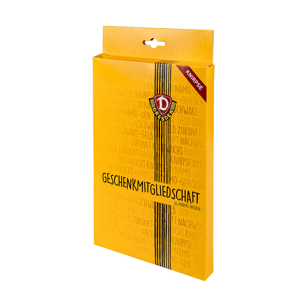 GUTSCHEIN-BOX Mitgliedschaft SG Dynamo Dresden (KNIRPS)