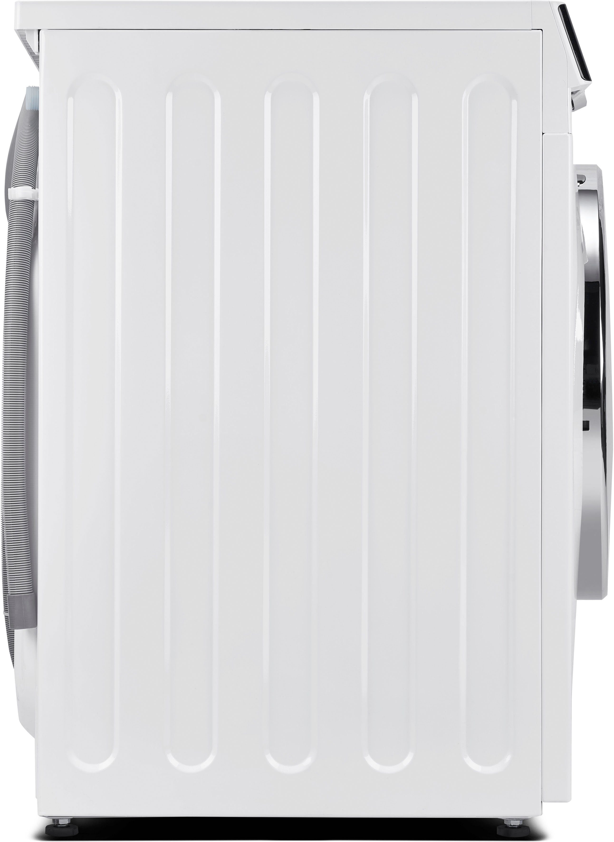 Hanseatic Waschmaschine HWMK814B, 8 kg, 1400 U/min, Nachtwaschprogramm, AquaStop, Dampfoption