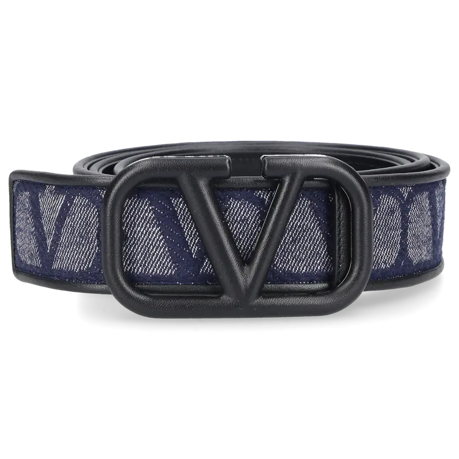 Valentino Garavani - Gürtel TOILE ICONOGRAPHE Canvas - blau
