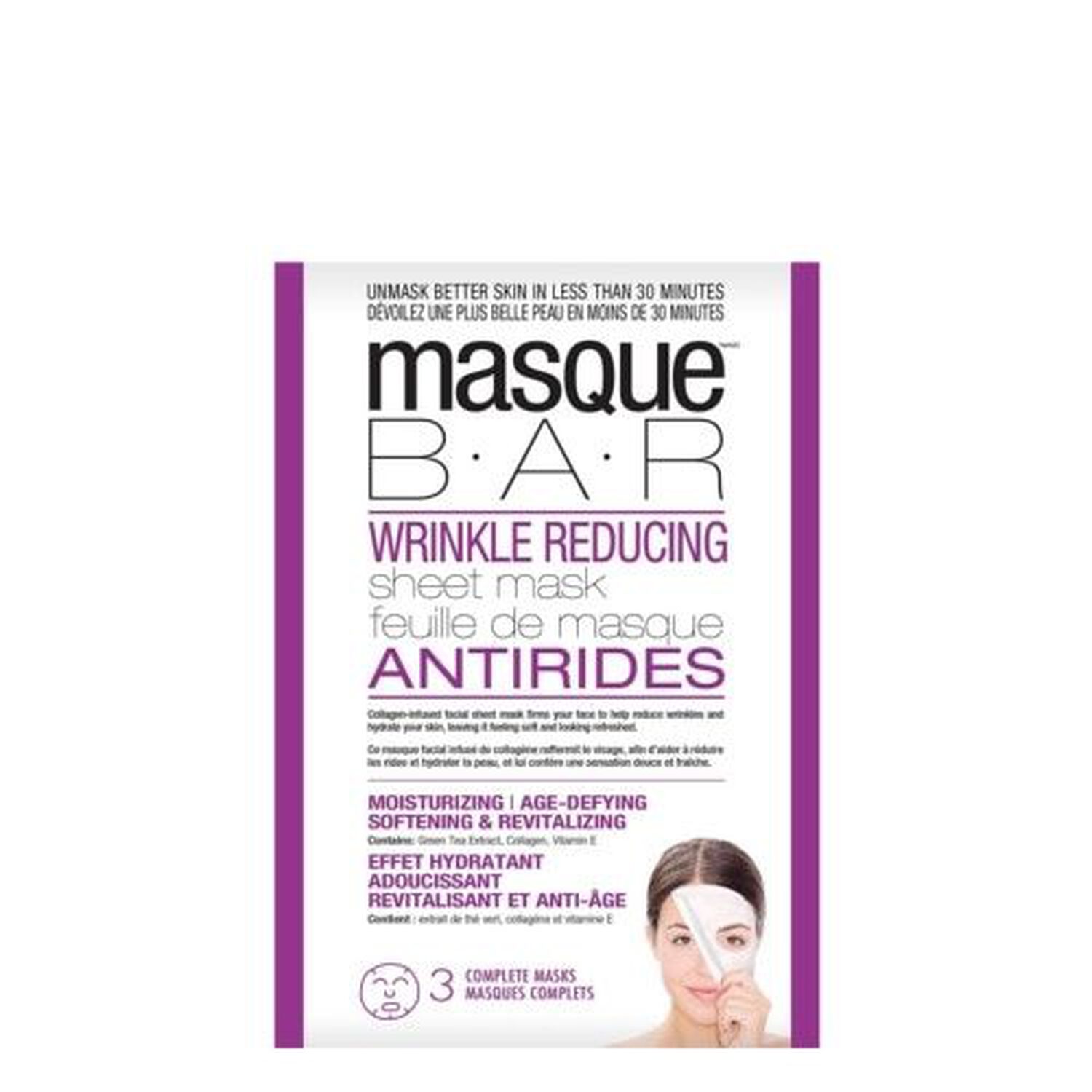 Masque Bar Masque Antirides Anti-Age x 3