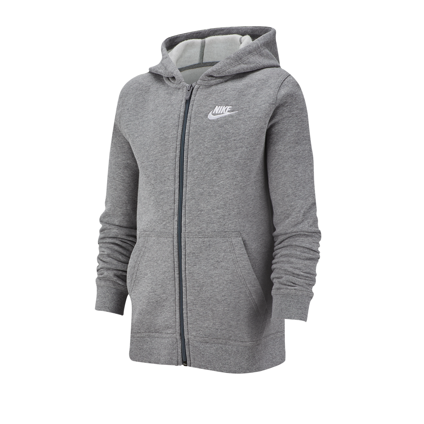 Nike Full-Zip Kapuzenjacke Kids Grau F011