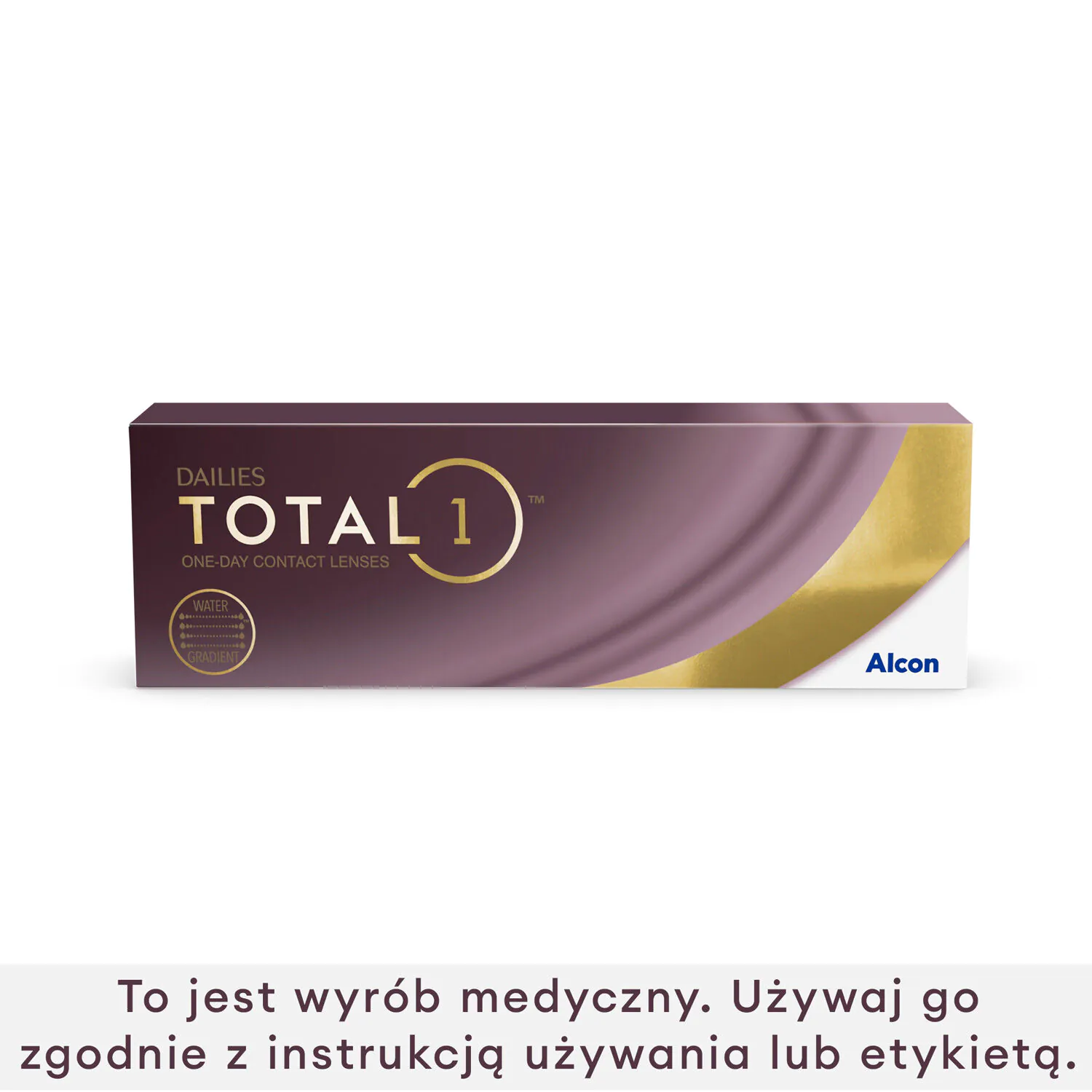 Dailies Total 1, Dnevne kontaktne leće za jednokratnu upotrebu, dioptrija -01.25