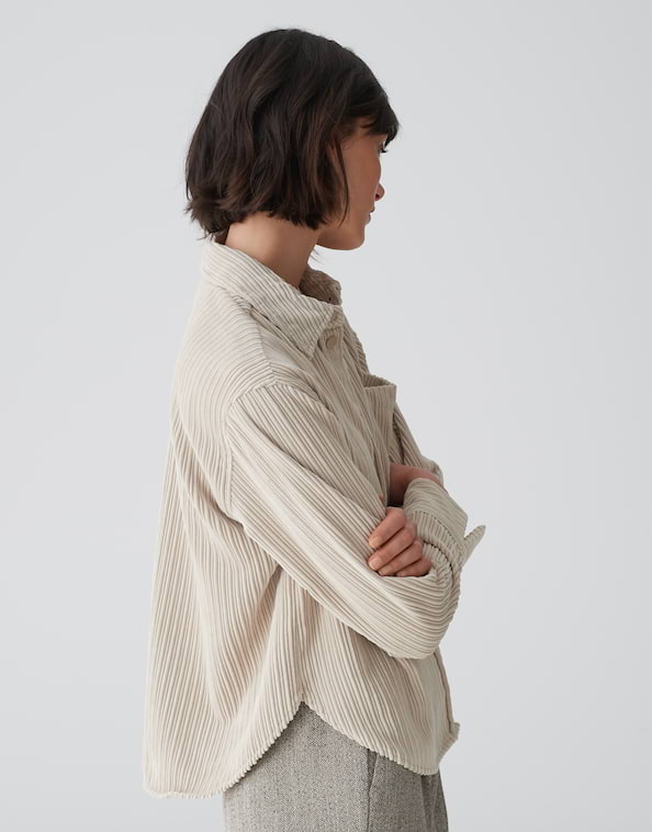 Cordbluse Fanki