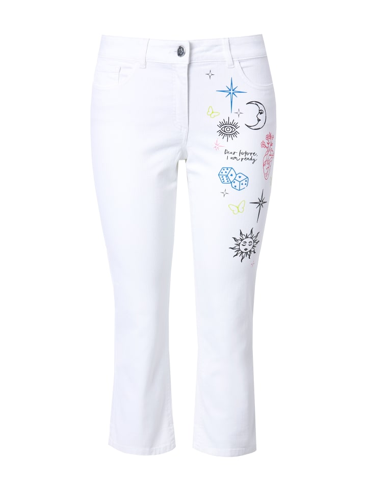 Angel of Style Jeans in schneeweiß günstig kaufen